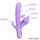 VIBRADOR APOLLO COM MOVIMENTO DE IMPULSO, VIBRAÇÃO E SUCÇÃO