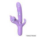 VIBRADOR APOLLO COM MOVIMENTO DE IMPULSO, VIBRAÇÃO E SUCÇÃO