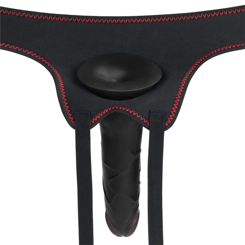 STRAP-ON REALISTA COM DILDO DE 17,5 CM