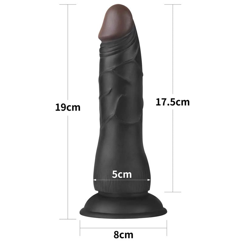 STRAP-ON REALISTA COM DILDO DE 17,5 CM