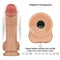 STRAP-ON COM DILDO VIBRATÓRIO 8,5"