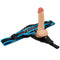 STRAP-ON COM DILDO VIBRATÓRIO 8"