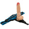 STRAP-ON COM DILDO VIBRATÓRIO 9,5"