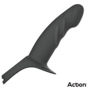 STRAP-ON COM DILDO OCO EM SILICONE TAM. L