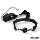 KIT BONDAGE COM MORDAÇA, ALGEMAS E GANCHO ANAL