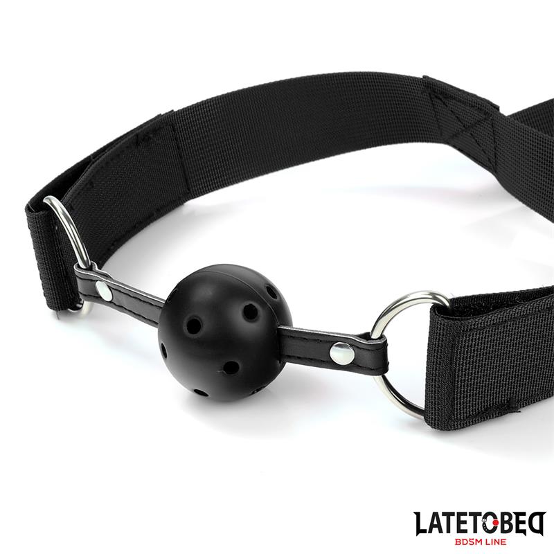 KIT BONDAGE COM MORDAÇA, ALGEMAS E GANCHO ANAL