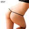 TANGA AYLA COM PÉROLAS TAM. ÚNICO