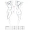 BODY XANTE AZUL PASSION