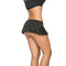 SAIA RUFFLE - PRETO MOLHADO