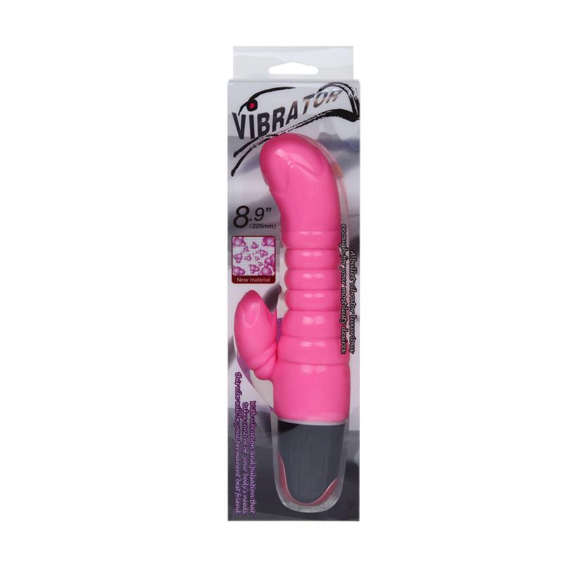 BAILE VIBRADOR COM ESTIMULADOR DE CLITÓRIS