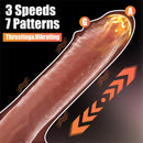 DILDO BAIRD COM IMPULSO E VIBRAÇÃO 8,46"