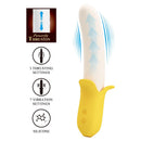 BANANA GEEK VIBRADOR COM MOVIMENTO VAI BEM USB