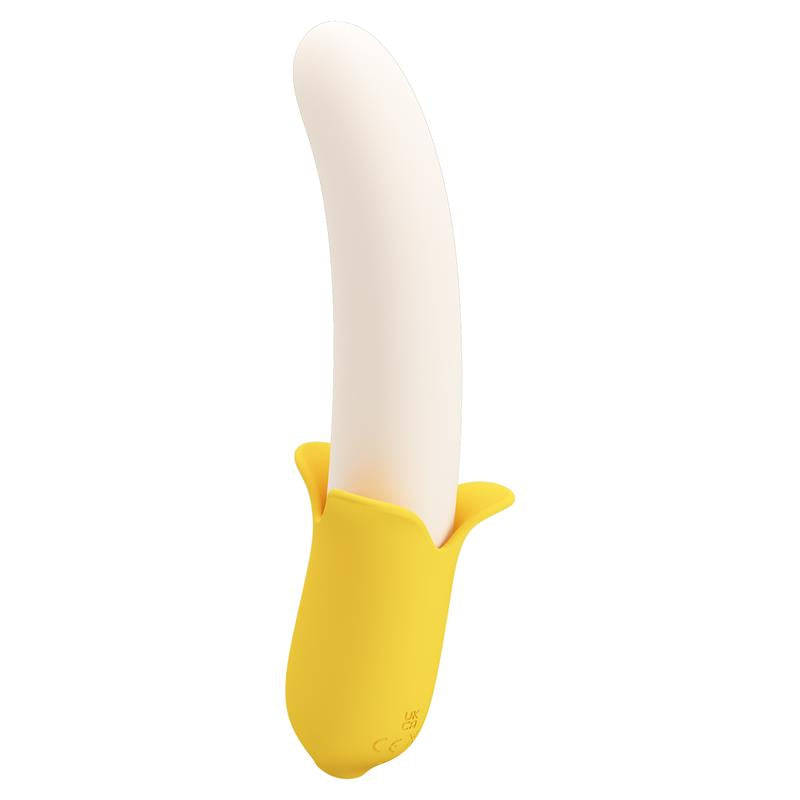 BANANA GEEK VIBRADOR COM MOVIMENTO VAI BEM USB