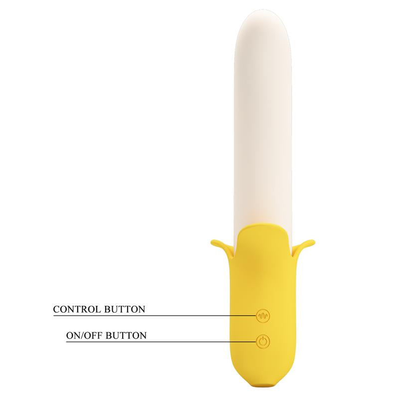 BANANA GEEK VIBRADOR COM MOVIMENTO VAI BEM USB