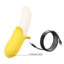 BANANA GEEK VIBRADOR COM MOVIMENTO VAI BEM USB