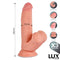 DILDO BERND TRIPLA DENSIDADE COM TESTÍCULOS OSCILANTES 9.2"