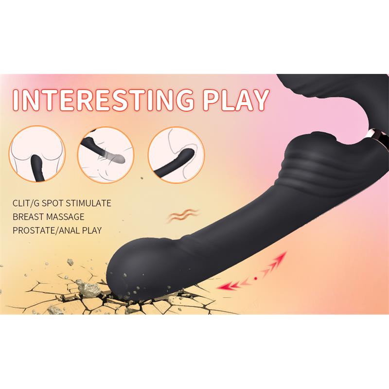 VIBRADOR COM ROTAÇÃO E IMPULSO NALONE ALLOW