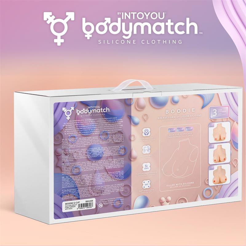 SEIOS EM SILICONE LÍQUIDO BODYMATCH