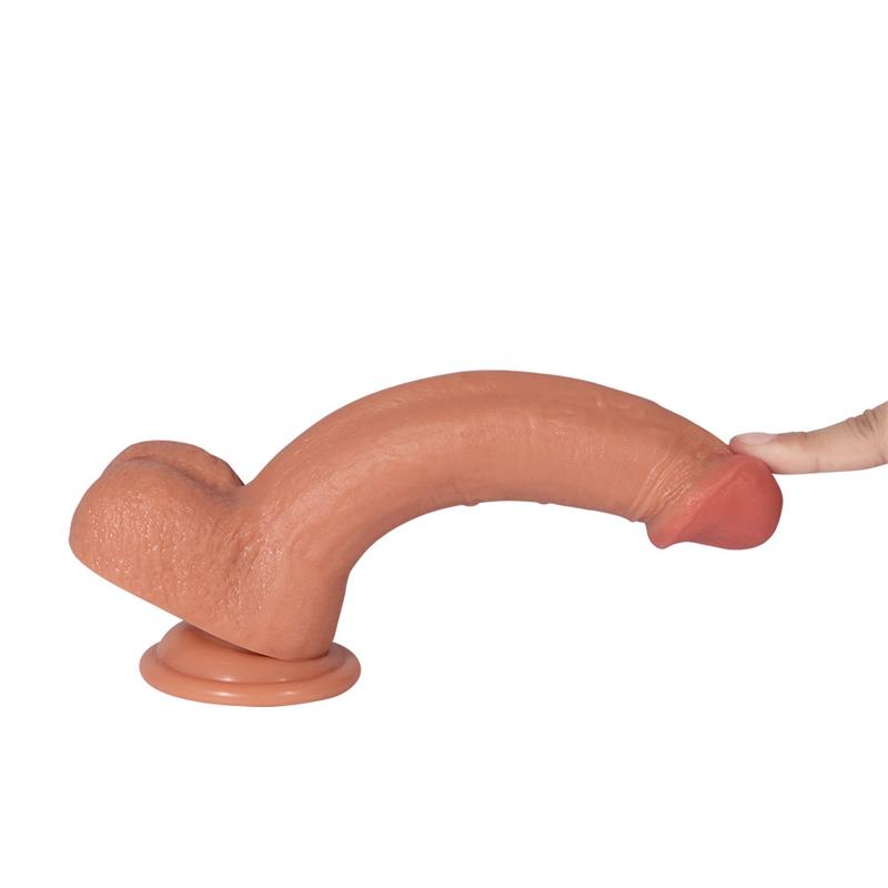 DILDO BILL EM SILICONE DUPLA CAMADA 8,66"