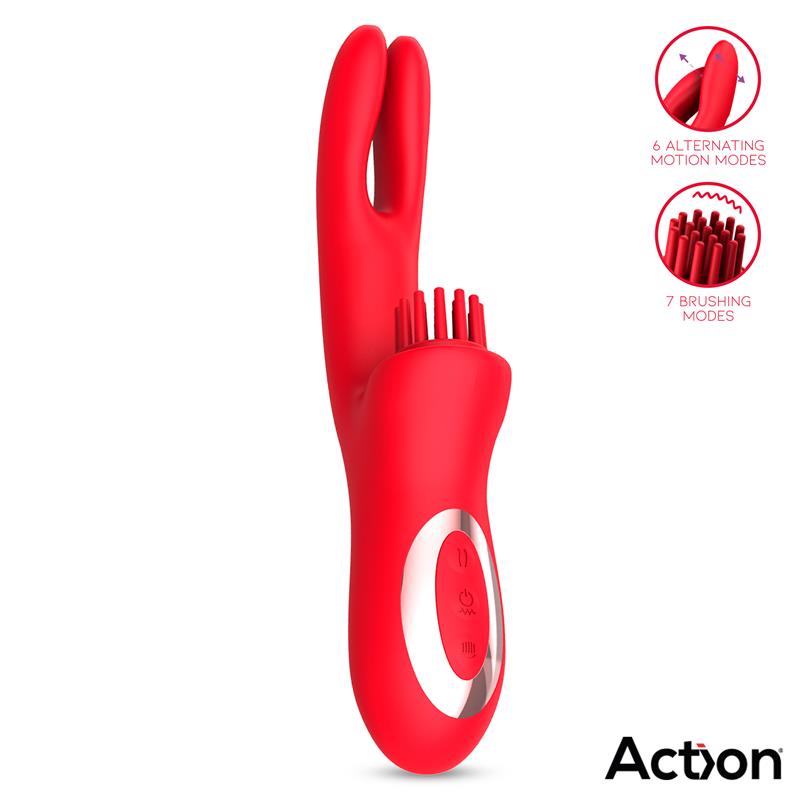 VIBRADOR BILMA COM MOVIMENTOS USB