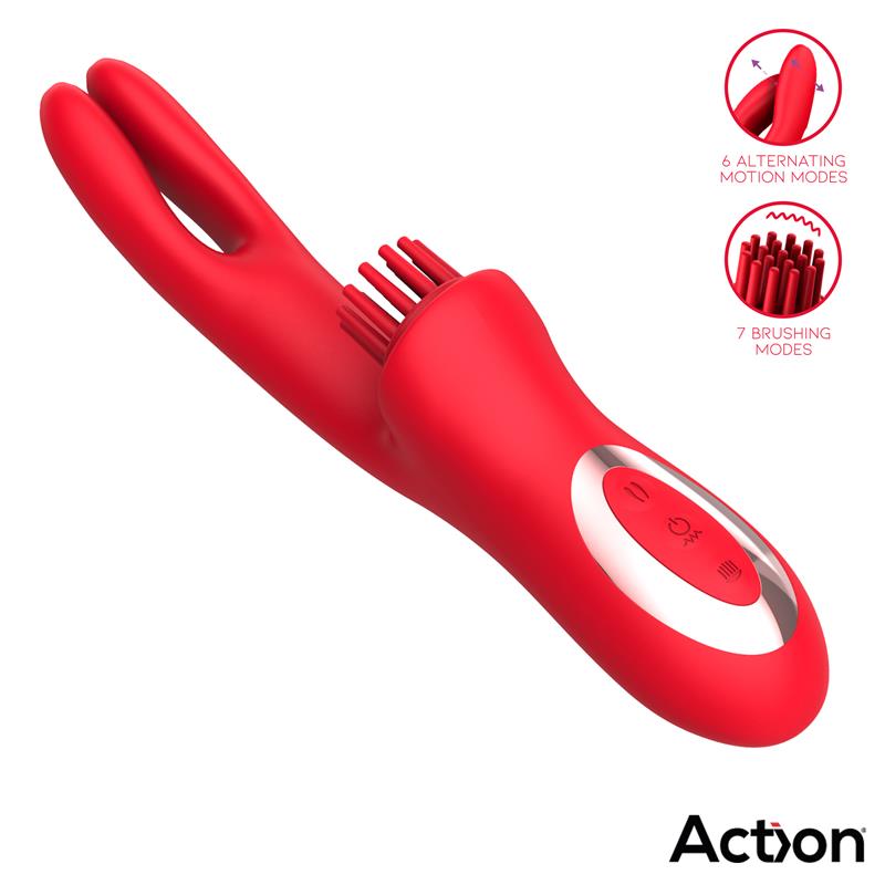 VIBRADOR BILMA COM MOVIMENTOS USB