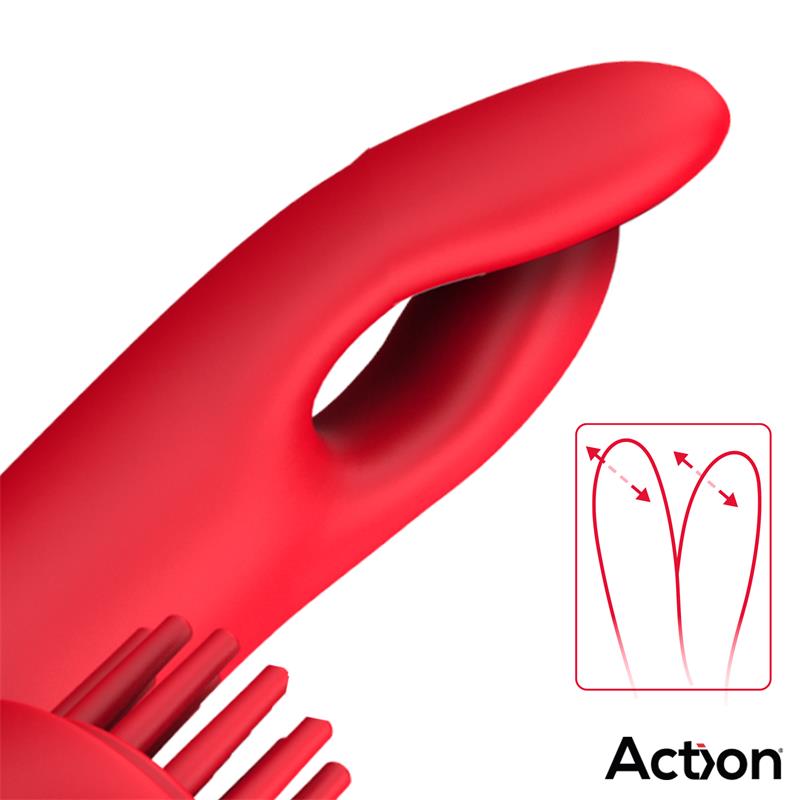 VIBRADOR BILMA COM MOVIMENTOS USB
