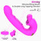 VIBRADOR BIMBY DOUBLE TAPPING COM LÍNGUA E MORDIDELA COM APP