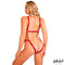 ARNÊS CORPORAL BLANCA COR VERMELHO
