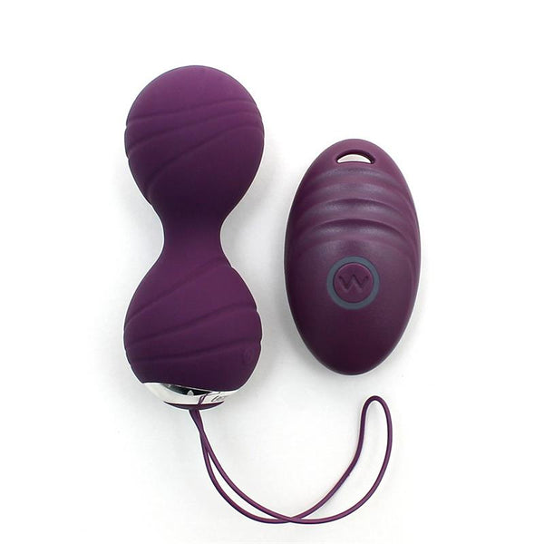 BOLAS VAGINAIS COM COMANDO Á DISTÂNCIA EM SILICONE