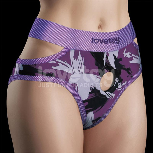ARNÊS CUECA ROXA