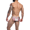 CUECA CUT4MEN LOW RISE BIKINI BRIEF AZTEC