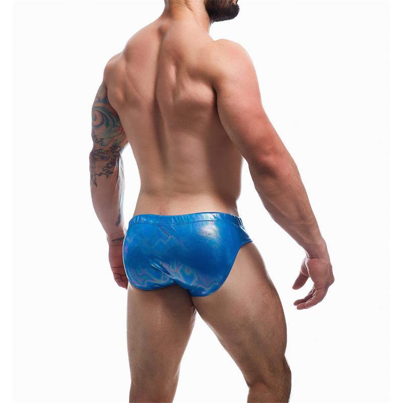 CUECA DE FATO DE BANHO AZUL ESMERALDA