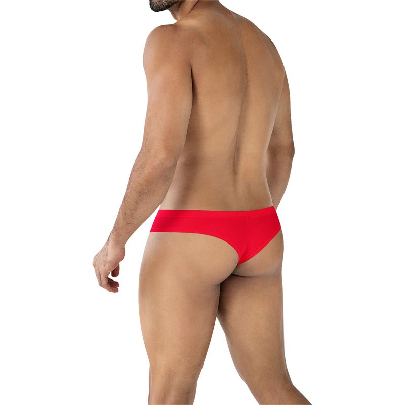 CUECA C4MSPX22 HYBRYD CHEEKY BRIEF VERMELHA