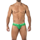 CUECA C4MSPX22 HYBRYD CHEEKY BRIEF VERDE