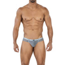 CUECA C4MSPX22 HYBRYD CHEEKY BRIEF CINZA