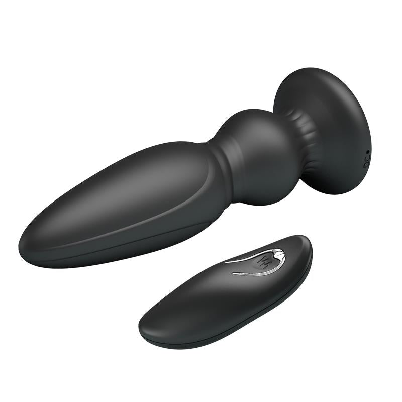MR PLAY PLUG ANAL COM VIBRAÇÃO E CONTROLO REMOTO