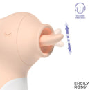 VIBRADOR ORAL EM FORMATO DE COELHO COM LÍNGUA