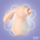 VIBRADOR ORAL EM FORMATO DE COELHO COM LÍNGUA