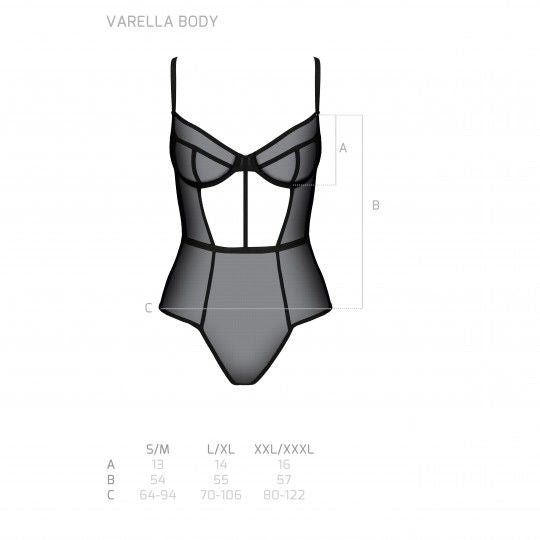 BODY VARELLA PRETO ECO PASSION