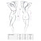 BABYDOLL E TANGA ANGEL BEGE PASSION