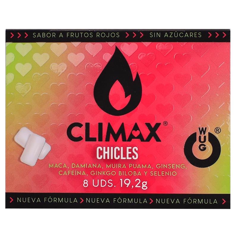 ESTIMULANTE CLIMAX GUM 8 UNID.