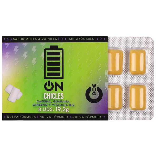 ESTIMULANTE WUG CHICLE 8 UNID.