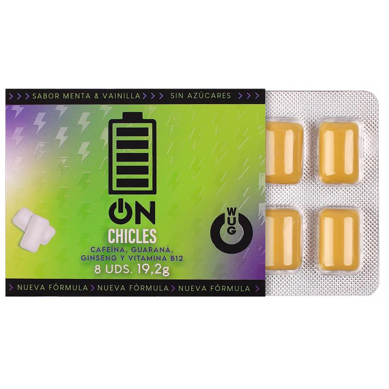 ESTIMULANTE WUG CHICLE 8 UNID.