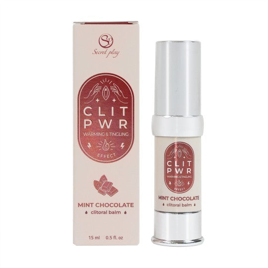 CLIT PWR - BÁLSAMO PARA CLÍTORIS MENTA E CHOCOLATE 15ML SECRET PLAY