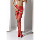 COLLANTS COM EFEITO DE LIGAS S027 VERMELHAS TAM. ÚNICO