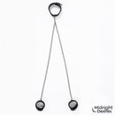 COLEIRA COM ALGEMAS PARA TORNOZELOS E CORRENTES