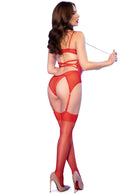 CONJUNTO BODY CR-4879 VERMELHO CHILIROSE