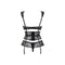 CONJUNTO DE 3 PEÇAS LILLIE PRETO BEAUTY NIGHT FASHION
