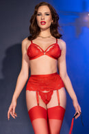 CONJUNTO DE 5 PEÇAS CR-4895 VERMELHO CHILIROSE