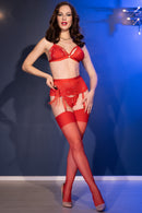 CONJUNTO DE 5 PEÇAS CR-4895 VERMELHO CHILIROSE